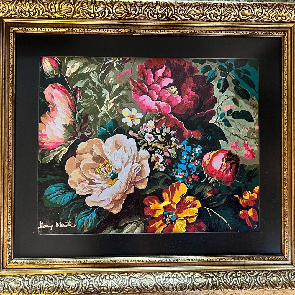 Multicolor Floral Painting by Brittony Martin